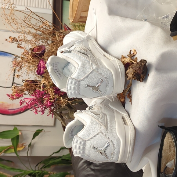 Air Jordan 4 retro White on white - Picture 4 of 10